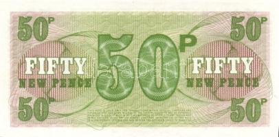 Nagy-Britannia 1950-es, 60-as, 70-es évek katonai bankjegyek 6 klf T:I