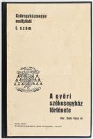 Bedy Vince dr.: A győri székesegyház története. Győr, 1936, Győregyházmegyei Alap Nyomdája. Újrakötött műbőr kötés, jó állapotban.