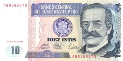 Peru 1985-1988. 7 klf bankjegy T:I