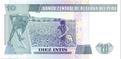 Peru 1985-1988. 7 klf bankjegy T:I