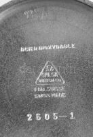 Omega 265, férfi, mechanikus, karóra, bőr szíjjal, 1947 körül, működik, eredeti koronával, szép álla...