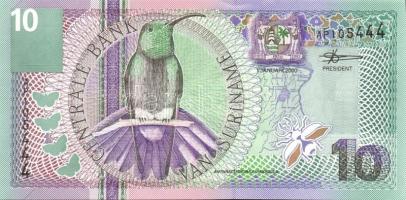 Szurinám 7 klf modern bankjegy T:I