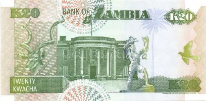 Zambia 8 klf modern bankjegy T:I