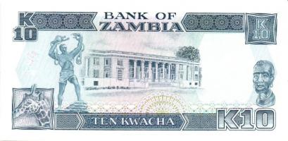 Zambia 8 klf modern bankjegy T:I