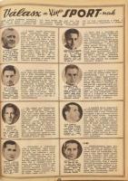 1954 A Képes Sport I. évfolyamának 2-33. száma, nem teljes