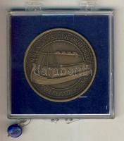 1983. "Szeged-hajó" Br emlékérem T:1 Eredeti plombált ÁPV tokban (tok sérült)!