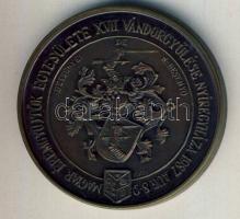 1987. "MÉE Nyíregyháza-Bessenyei György" Br emlékérem T:1