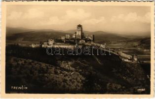 Trencsén, Trencín; vár. Leopold Gansel kiadása / Trenciansky hrad / castle