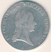 Ausztria 1824A Thaler Ag I.Ferenc T:3 fny.