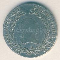 Ausztria/magyar verdejel 1805B 20Kr Ag II.Ferenc T:3