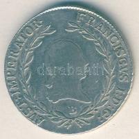 Ausztria/magyar verdejel 1815B 20Kr Ag I.Ferenc T:3 juszt., fny