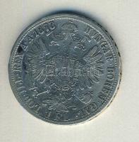 Ausztria 1873. 1Fl Ag T:3 ph.