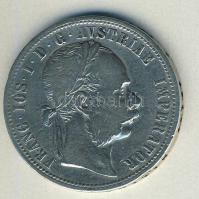 Ausztria 1873. 1Fl Ag T:3 ph