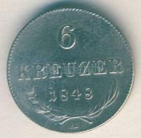 Ausztria 1848A 6Kr Ag T:3