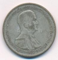 1930. 5P Ag Horthy jobbra T:3 patina Adamo P8