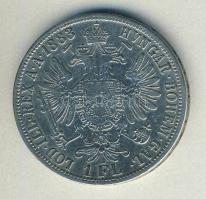 Ausztria 1883. 1Fl Ag T:3 ph