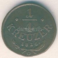 Ausztria/cseh verdejel 1816O 1/4Kr T:2-/3
