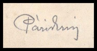 Páris Erzsi (1887-?): Weissenkirchen, 1930. Ceruza, papír, jelzett, 29,5x21,5 cm