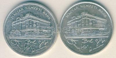 1992-93. 200Ft Ag "MNB" (2x) T:2