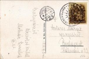 1938 Érsekújvár, Nové Zámky; Kálvária, templom belső / calvary and church interior + "1938 Érse...