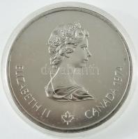 Kanada 1974. 10$ Ag "Montreali olimpia - Zeusz-templom" T:BU 
Canada 1974. 10 Dollars Ag ...