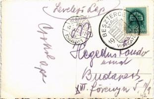 1940 Beszterce, Bistrita; Foto Sport + "1940 Beszterce visszatért" So. Stpl (EK)