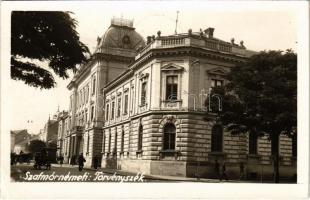 1940 Szatmárnémeti, Satu Mare; törvényszék / court. photo 1940 Szatmárnémeti visszatért So. Stpl (EK)