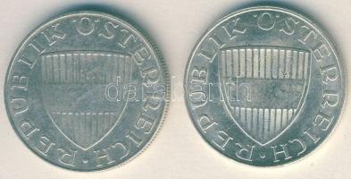 Ausztria 1957. 10Sch Ag (2x) T:2