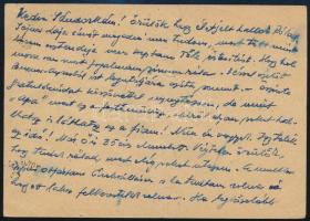 Fodor András Kossuth-díjas költő levele Lévay Erzsébetnek és Köpeczi Boócz István bélyegtervező, fes...