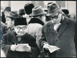 A Lovin Wonke Rezső jelzetlen vintage fotóművészeti alkotása 12x16 cm