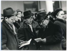 A Lovin Wonke Rezső jelzetlen vintage fotóművészeti alkotása 12x16 cm