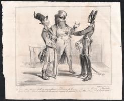 1839 15 db politikai karikatúra Főleg a keleti török politikával kapcsolatban. Francia kőnyomatos ra...