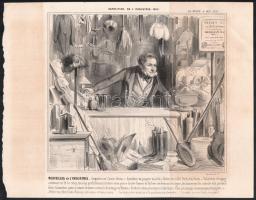 1839 15 db politikai karikatúra Főleg a keleti török politikával kapcsolatban. Francia kőnyomatos ra...