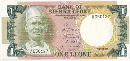 Sierra Leone 1984. 1L T:I  Sierra Leone 1984. 1 Leone C: UNC Krause P#5e