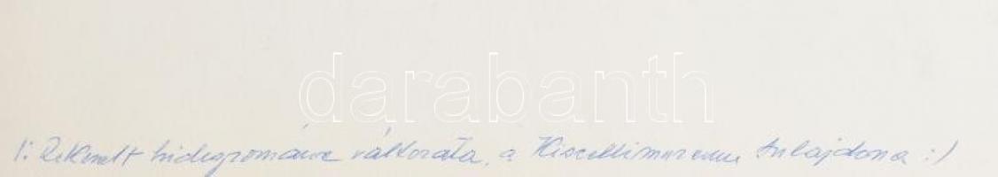 Szász Károly István (1909-1979): Fekete-fehér formák. Tus, papír, jelzett, lap alsó felén Szász Káro...