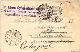 1901 Tátra, Magas-Tátra, Vysoké Tatry; Grünersee / Zöld-tó / lake (kis szakadás / small tear)
