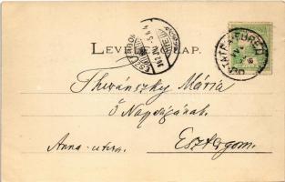 1902 Újtátrafüred, Neu-Schmecks, Novy Smokovec (Magas-Tátra, Vysoké Tatry); látkép. Divald Adolf 128...