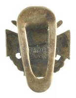 1939. A Magyar Érdemrend tisztikeresztje hadiékítménnyel és kardokkal kitüntetés miniatűrje, zománco...