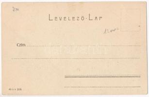 Sopron, Oedenburg; Kossuth utca, villamosok, kerékpáros (fa)