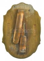 1918. HONSz (A Hadirokkantak, Hadiözvegyek és Hadiárvák Országos Nemzeti Szövetsége) zománcozott, ar...