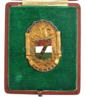 1918. HONSz (A Hadirokkantak, Hadiözvegyek és Hadiárvák Országos Nemzeti Szövetsége) zománcozott, ar...