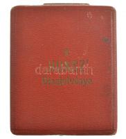 1918. HONSz (A Hadirokkantak, Hadiözvegyek és Hadiárvák Országos Nemzeti Szövetsége) zománcozott, ar...