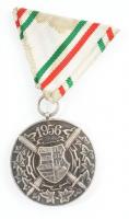~2000. 1956-os Emlékérem ezüstözött Br kitüntetés mellszalagon T:2 NMK 749.