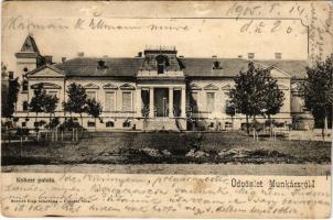 1905 Munkács, Mukacheve, Mukacevo; Kohner palota / palace, villa, castle (felszíni sérülés / surface damage)