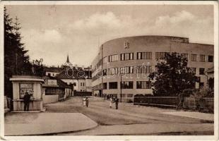 1938 Ungvár, Uzshorod, Uzhhorod, Uzhorod; Nová posta / Új posta. Isidor Seidenfeld kiadása / new post office + "1938 Ungvár visszatért" So. Stpl. (EB)