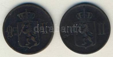 Norvégia 1896. 5ö (2x) T:3