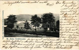 1905 Rahó, Rachov, Rahiv, Rakhiv; erdőhivatal. Lautman és Davidovits / forestry office