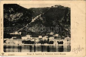 1901 Como, Borgo S. Agostino e Funicolare Como-Brunate (EK)