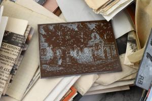 Bánsági András (1914-1993) grafikus hagyatéka. Grafikáinak nyomólemezei, linók, rézkarcok dúcai. Nag...