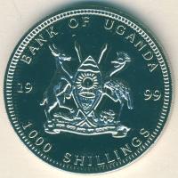 Uganda 1999. 1000Sh "Euro valuta" T:BU